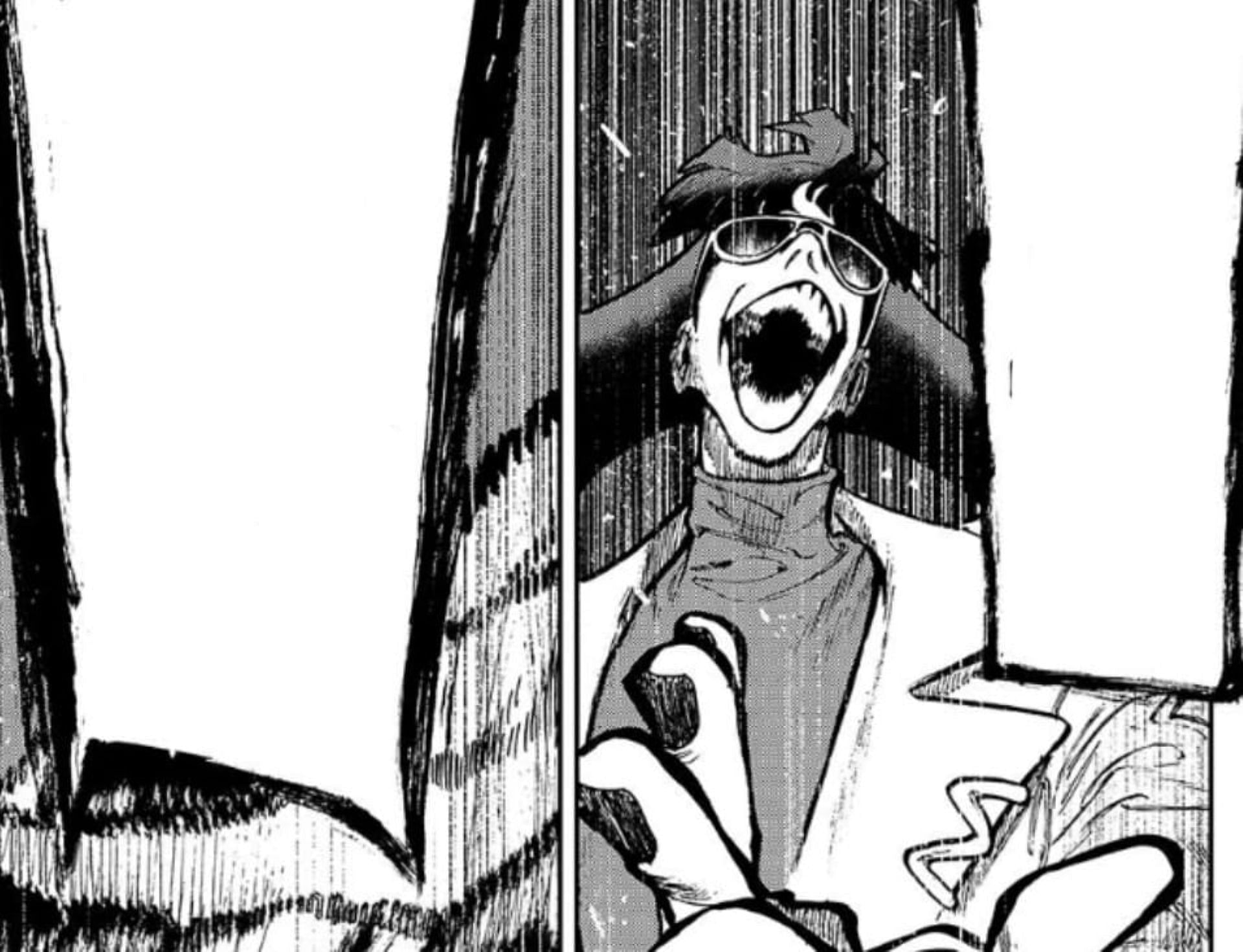 Mymo provokes Rudo (Image via Kodansha)